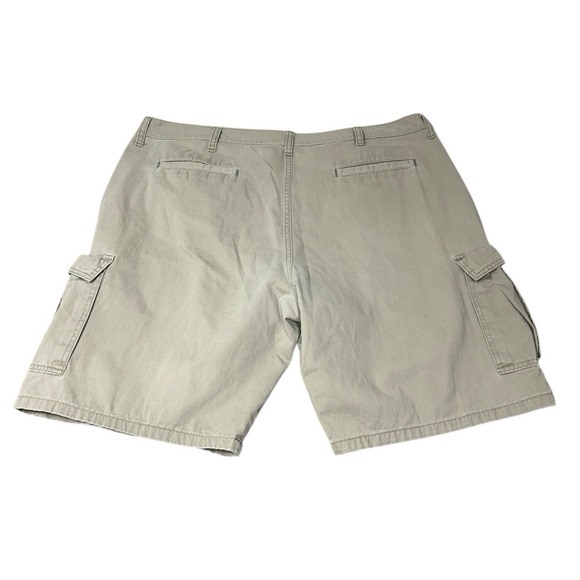 Men's Wrangler Beige Cargo Shorts Sz 40 Work Outdoors Short 9" Inseam Casual - Picture 5 of 5